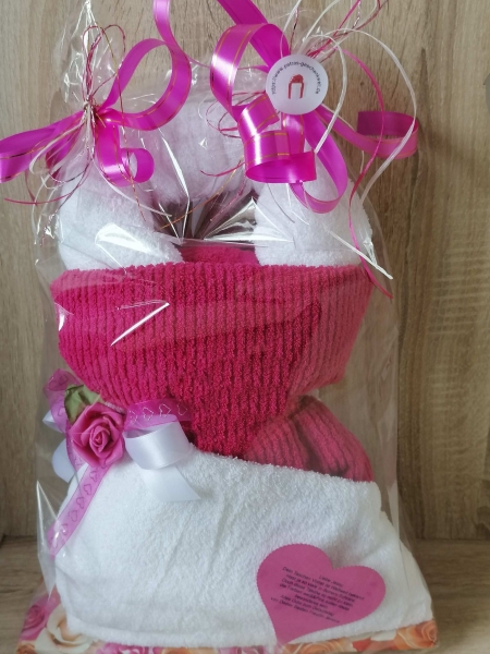 Handtuch Handtasche zum Geburtstag